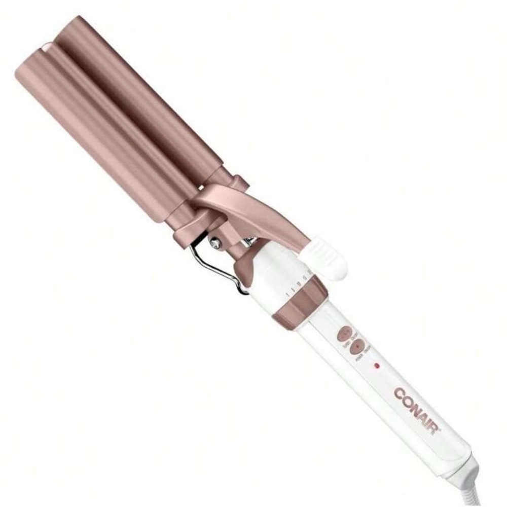 Conair Double Ceramic Rose Gold Triple Barrel Hair Waver